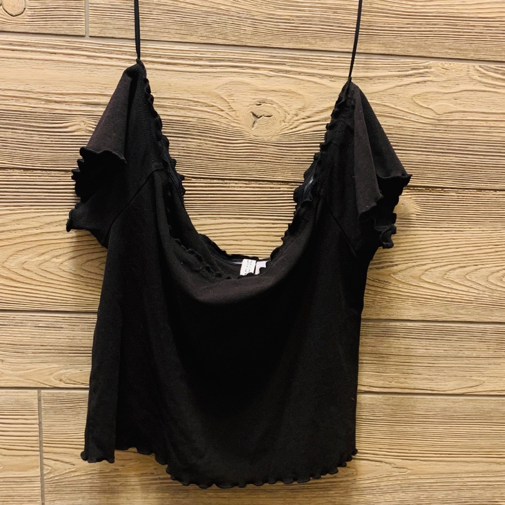 Off Shoulder black top